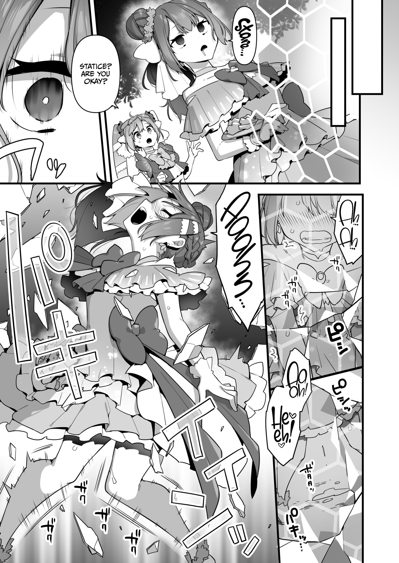Hentai Manga Comic-Since I became a pawn of evil... I'll disgrace the magical girl 2-Read-52